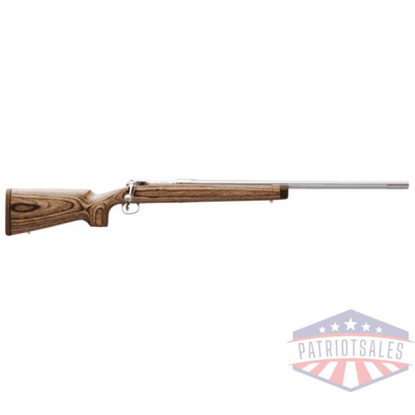 savage 12bvss varmint 22-250 < - 26" flut hb acu-tgr ss/brn lam