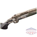 browning x-bolt 2 speed 6.8wst - 24" smoked bronze/ovix syn mb
