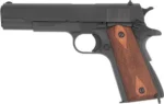TISAS 1911A1 US ARMY 45ACP - 5" BBL 7RD WOOD GRIP/BLACK - Image 2