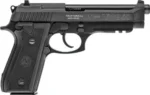 TAURUS 92 9MM 5" FS 17-SHOT - BLUED CHECKERED RUBBER - Image 2