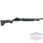 stevens 320 security pump 12ga - 3" 18.5" ghost ring black