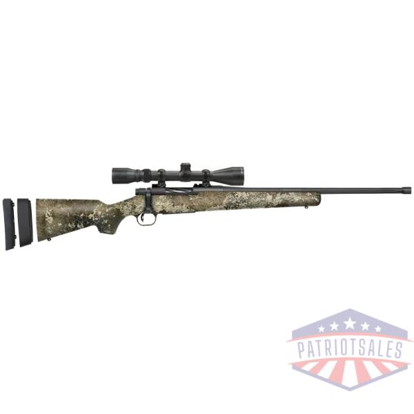 mossberg super bantam 350 leg - 22" matte blue syn true timber
