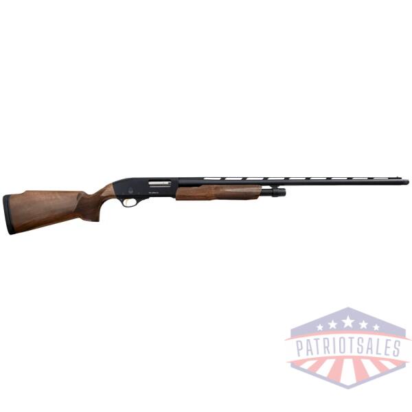 akkar 612 callahan 12ga 3" - 30" vr matte black walnut