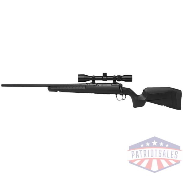 savage axis xp 270 22" lh - w/3-9x40 black/black
