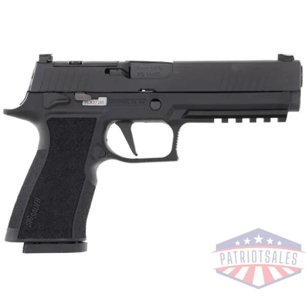 sig p320 xten 10mm 5" xray3 or - (2)15rd poly/black man safety