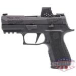 sig p320x compact 9mm 3.6" - romeo-rs pro (2)15rd xgrip blk