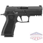 sig p320 x 9mm 3.9" xray3 - (2)10rd opt rdy poly x/black