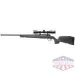 savage axis 2 xp 243 22" lh - w/3-9x40 matte/grey