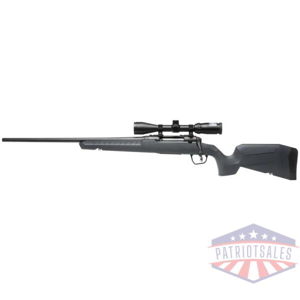 savage axis 2 xp 243 22" lh - w/3-9x40 matte/grey