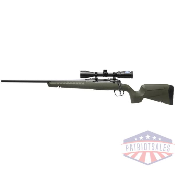 savage axis 2 xp 243 20" lh - compact w/3-9x40 matte/green