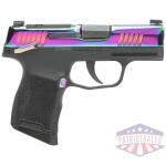 sig p365 mic comp 380acp 3.1" - xray3 or (2)10rd poly/rainbow