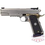 girsan 1911 negotiator talo - 38 super 5" 9rd titanium/gold