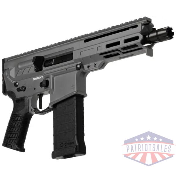 cmmg pistol dissent mk4 5.7x28 - mm 6.5" 32rd tungsten