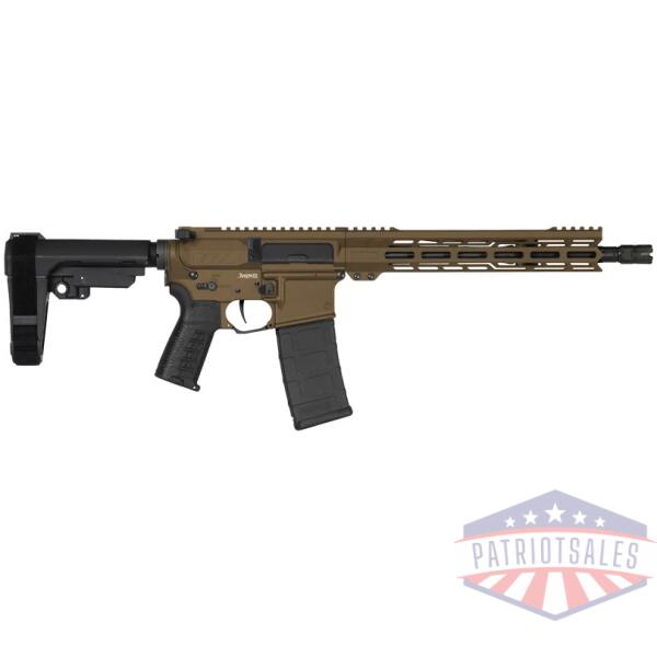 cmmg pistol banshee mk4 5.56mm - 12.5" 30rd w/rip brace bronze