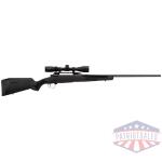 savage 110 apex hunter xp 243 - lh 3-9x40 black/black adj lop