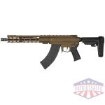 cmmg pistol banshee mk47 7.62x - 39mm 12.5" bronze w/rip brace