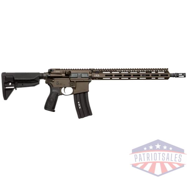 bcm recce-14 mcmr ar-15 5.56mm - 14.5" m-lok bronze 1-30rd mag