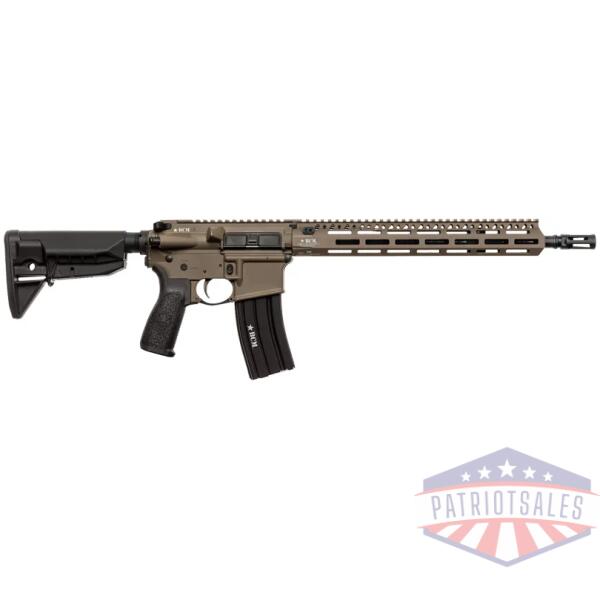 bcm recce-14 mcmr ar-15 5.56mm - 14.5" m-lok flat dark earth