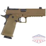 springfield 1911 ds prodigy - comp 9mm 5" coyote brown 10rd