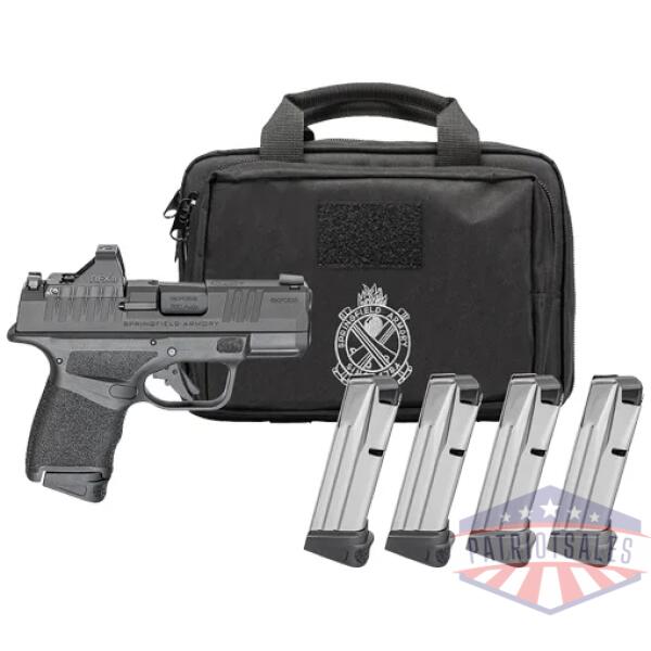 springfield hellcat osp 9mm - 3" 11/13rd 4 mags gear pac