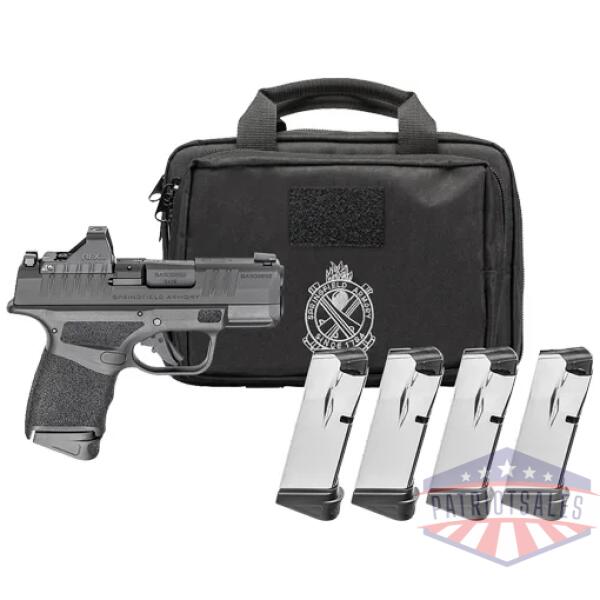 springfield hellcat pro osp - 9mm 3.8" 10rd 4 mags gear pac