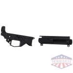 battle arms ar15 lightweight - receiver set billet black