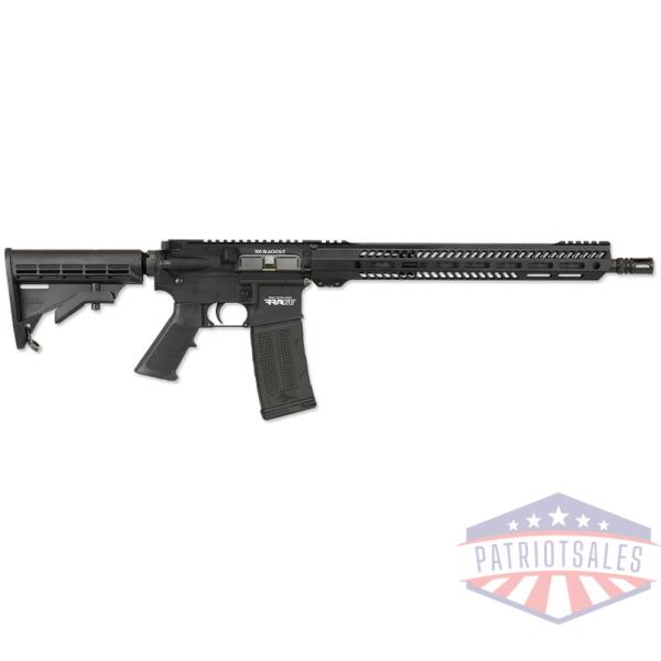rra rrage 3g lar-15m 300 acc - 16" bbl 6 pos no sights blk