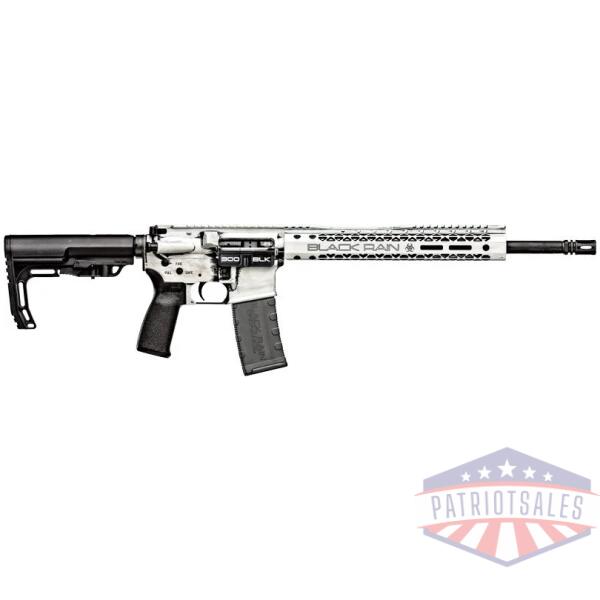 black rain spec+ fusion rifle - 300blk 16" white bworn 30rd