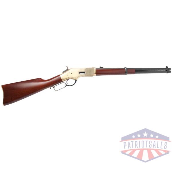 cimarron 1866 yellowboy 22lr - 19" brass/blued walnut