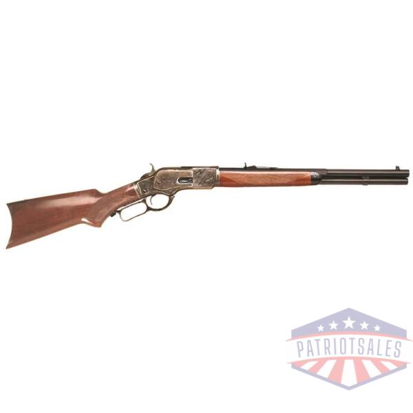 cimarron tx brush popper 357 - 18" oct/rd blued p.grip walnut