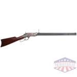 cimarron 1860 henry 44-40 win - 24" steel frame blued walnut