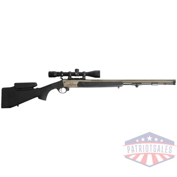 traditions nitrofire pro 50 - cal w/scope tung/blk adj stk