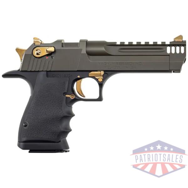 desert eagle l5 series 50ae - 5" black & green cerakote