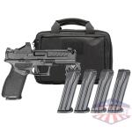 springfield echelon 9mm 4.5" - comp 17/20rd 4 mags gear pac