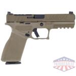 springfield echelon 9mm 4.5" - 10rd fde w/u-notch sights
