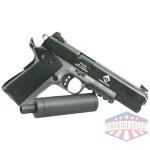 german sport 1911 ad-ops 22lr - 5" black/grey 10rd w/rail