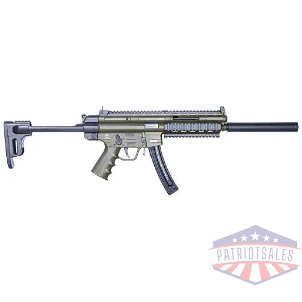 german sport gsg-16 22lr - 16.25" 22rd od green