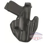 leather 3 slot pancake holster