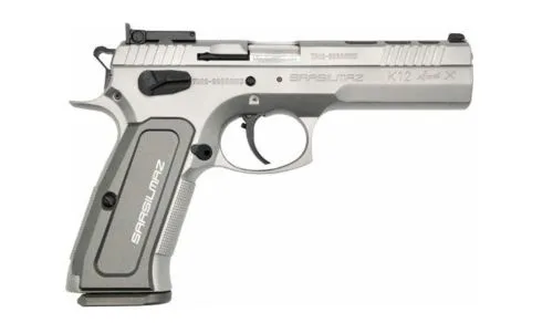 Sar Usa K-12 Sport X Pistol - 9Mm 4.7&Amp;Quot; Bbl 10Rd Stainless Sar usa k-12 sport x pistol - 9mm 4. 7" bbl 10rd stainless