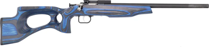 Crickett Extreme Rifle 22Lr - Blue Laminate Thumbhole Blued Crickett extreme rifle 22lr - blue laminate thumbhole blued