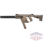 kriss vector crb g2 9mm 16" - 40rd m4 stock fde