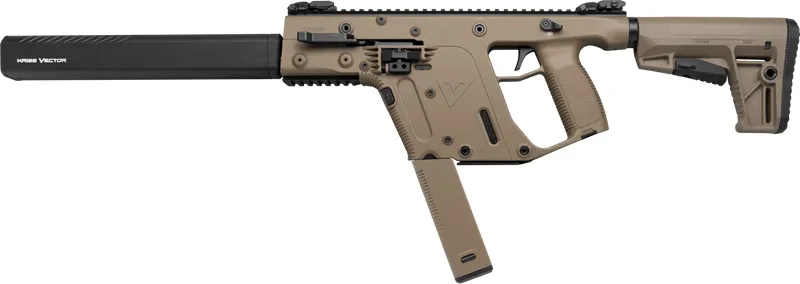 Kriss Vector Crb G2 9Mm 16&Amp;Quot; - 40Rd M4 Stock Fde Kriss vector crb g2 9mm 16" - 40rd m4 stock fde