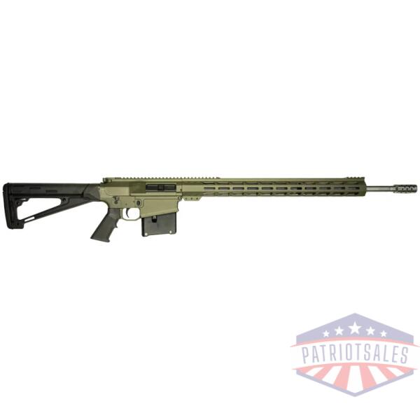 glfa gl10 rifle 7mm rem mag - 24" 1:8 ss bbl od green