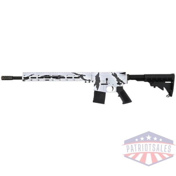glfa ar15 450 bushmaster - 18" nit bbl pursuit snow camo