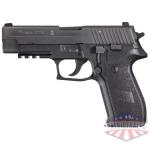sig p226 mk25 9mm 4.4" siglite - (3)15rd us navy anchor black