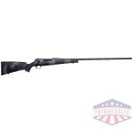 weatherby mark v live wild - 300wm 28" w/mb grey/black