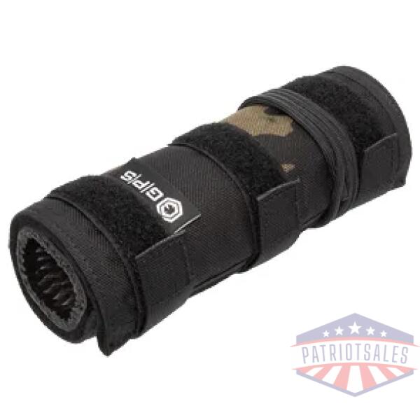 gps tac suppressor cover 7.5" mcm bk