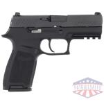 used sig p320 carry 9mm 3.9" - (3)17rd new badged warren pd