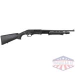 iver johnson pump 20ga 3" 18" - cylinder blued synthetic