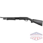 iver johnson pump 20ga 3" 18" - cylinder blued synthetic